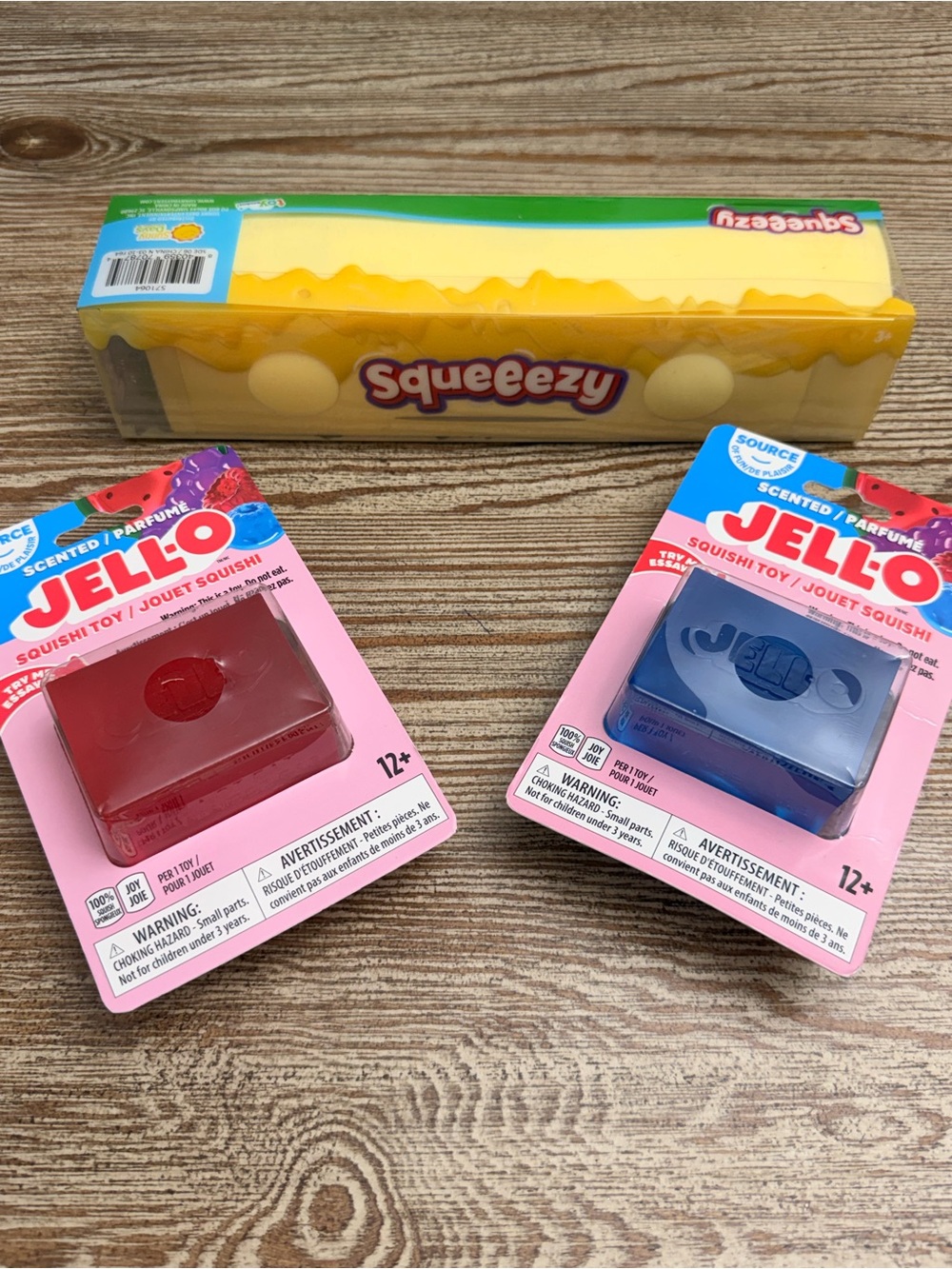 Squeeezy & JELL-O Scented Squish Bundle!!!